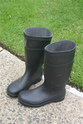 1 Pair Black Safety Boots - Size 11