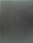 Black Embossed Folder (Dual Pocket)