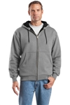 CornerStone - Heavyweight Full-Zip Hooded Sweatshirt with Thermal Lining