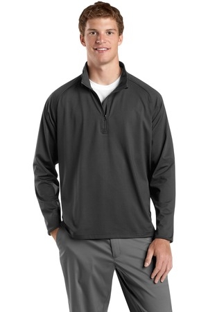 Sport-Tek Men's Sport-Wick Stretch 1/2-Zip Pullover