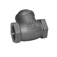Swing Check Valve, Brass, 1"