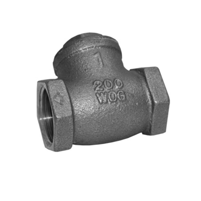 Swing Check Valve, Brass, 1"