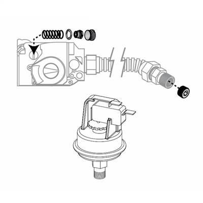 Natural Gas Conversion Kit, E-Classic 1400 or 2400