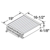 Heat Exchanger Coil, 100K Btu