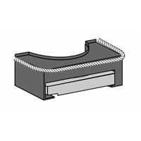 Curved Refractory, E-Classic 2300 models