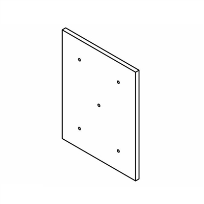 Refractory - Firebox Door, E-Classic 3200