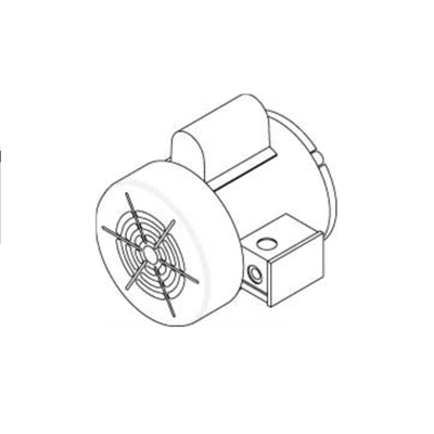 Fan Motor for Suspended Space Heater - 220k Btu