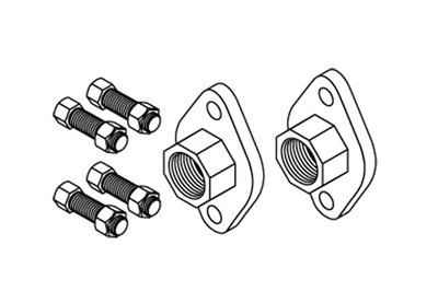 Pump Flange Kit, 1"