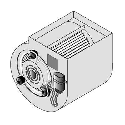 Blower & Motor, 1/15 hp