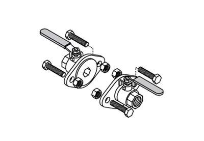 Isolation Flange Kit, 3/4"