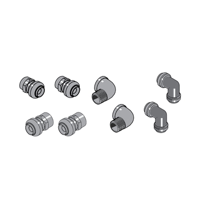 Domestic Hot Water Plate Exchanger Fittings Kit