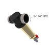 Hot Water Sediment Trapper Filter, 1-1/4" FPT