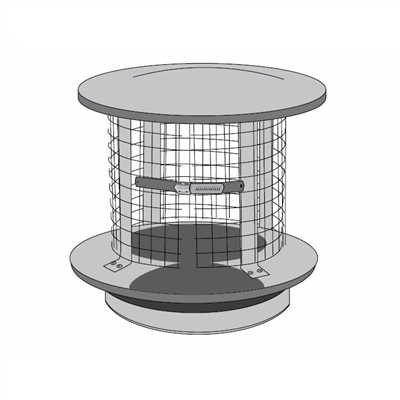 Chimney Cap/Spark Arrestor, 6"