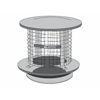 Chimney Cap/Spark Arrestor, 8"