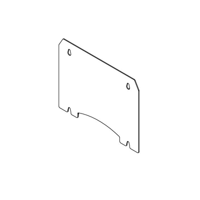 Heat Shield, Steel Door, Classic 5036, 6048 (see description)