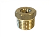 Hex Bushing, Brass, 1-1/2" x 3/4"