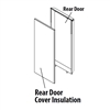 Insulation, Rear Inside Cleanout Door, Classic Edge 750 HD/760 HDX models