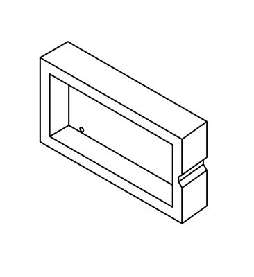 Refractory - Lower Door, Classic Edge 360/560 HDX