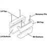 Refractory, Fireball Tunnel - Classic Edge 865, RH Bottom