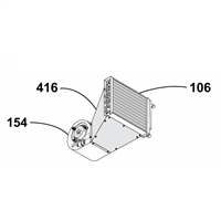 Transition Plenum for Space Heater, 100K Btu