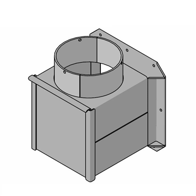 Chimney Support Box Kit - CL 7260, CL 75, Pallet Burner