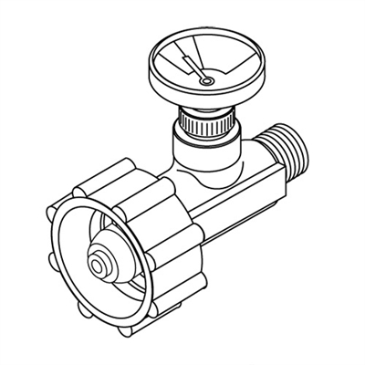 Propane Shut-off with Level Indicator