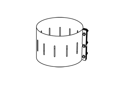 Chimney Band Clamp Kit, 8"