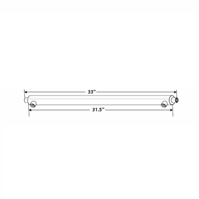 Heat Exchanger, Water-to-Water, 33”