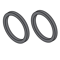 O-Ring Set, Grundfos Pump Flange