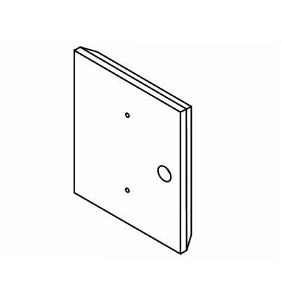 Firebox Door Insulation, M175/M250