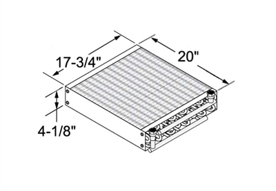 Heat Exchanger Coil, 125K Btu