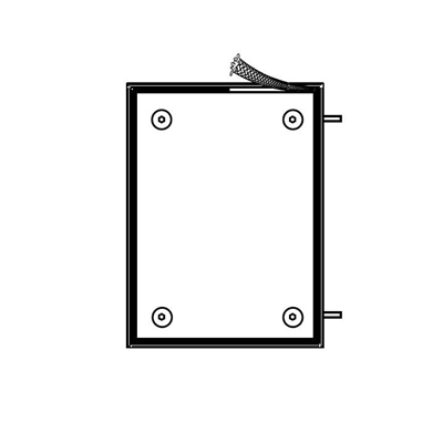 Door Seal Rope, 1" per foot