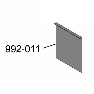 Chimney Slide Cover, CL75, CL7260, Pallet Burner