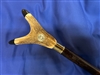 Staghorn Thumbstick With  Silver Thistle