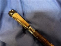 Horn Handled Hiking or  Walking Cane