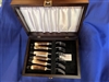 Antler Handled Steak / Dinner Forks ( Set of 6 )