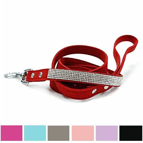 Rhinestone leash sales