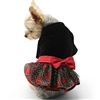 Velvet Plaid Holiday Dog Dress
