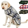 Plaid Wool Blanket Dog Coat