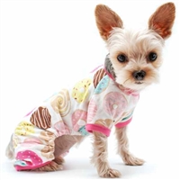 Donuts Dog Pajamas | Pajamas for small dogs