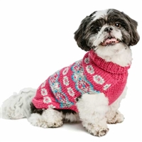 Alpaca Rose Dog Sweater