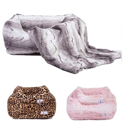 Cashmere Plush Dog Bed | Cat Bed