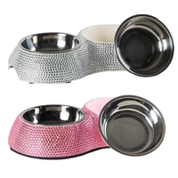 Fancy Crystal Pet Dining Bowl | Dog Bowl | Cat Bowl