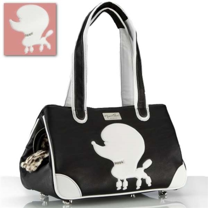 Poodle Luxury Dog Purse | Airline Approved