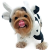 Plush Moo Cow Hooded Dog Pajamas
