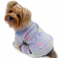 Ultra Plush Bones & Paws Dog Pajamas