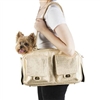 Gold Croc Luxury Purse Style Dog Carrier