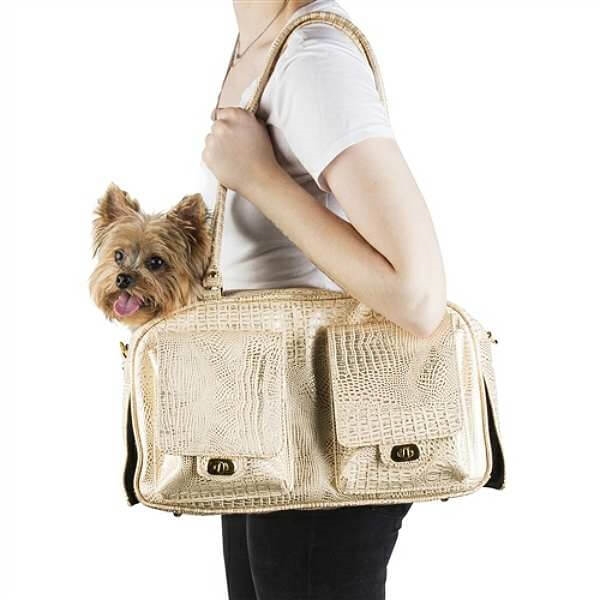 NewEle Fashion Dog Purse Carrier for Small Dogs with Large Pockets, Ho –  PETOLY