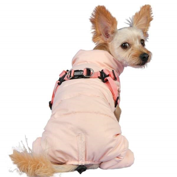 Dog snowsuit with hotsell built in boots