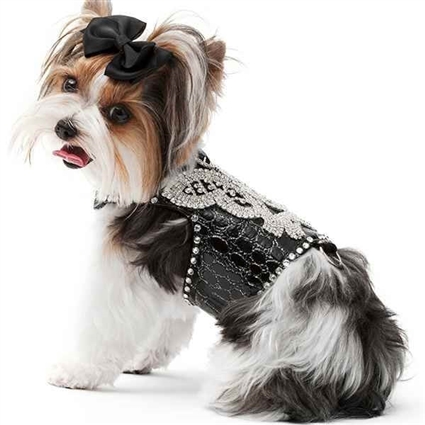 Crystal Butterfly Couture Small Dog Harness Vest